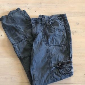 Straight legged pants